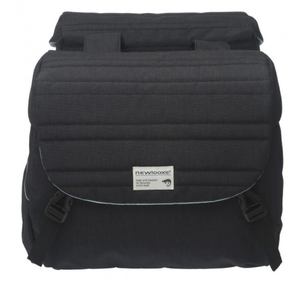 dubbele fietstas Mondi Joy Double 38 liter zwart