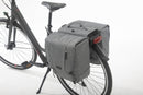 Dubbele fietstas New Looxs Nova Double Detachable 32 liter 35 x 35 x 15 cm (2x) - grijs