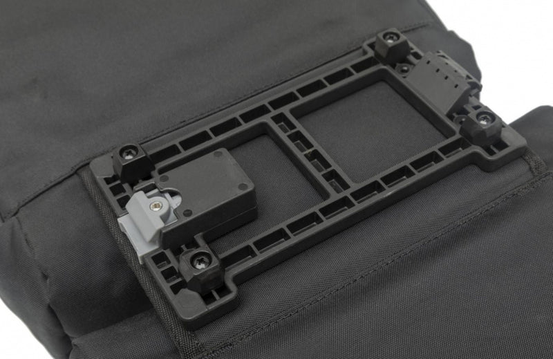 Dubbele fietstas New Looxs Vigo Double MIK 37 liter 31 x 40 x 15 cm (2x) - zwart