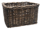 Rotan fietsmand New Looxs Brisbane Medium 23 liter 39 x 27 x 22 cm - bruin