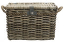 Rotan fietsmand New Looxs Melbourne Large 45 liter 45 x 33 x 31 cm - bruin