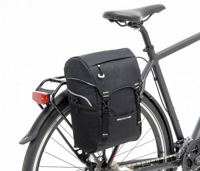 Bagagedragertas New Looxs Sports Low Rider 10,5 liter 24 x 33 x 14 cm - zwart