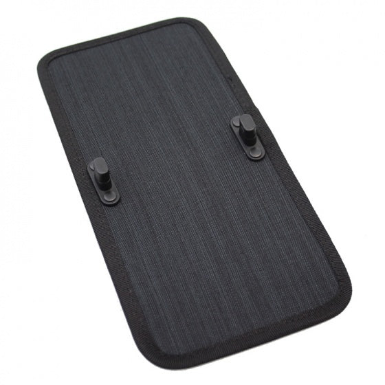 montageplaat Avero 27 x 13 cm zwart – 182P.219