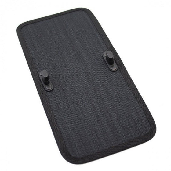 losse plaat Avero 27 x 13 cm polyester zwart