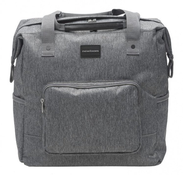 Fietstas New Looxs Camella 24,5 liter 36 x 36 x 19 cm - grijs