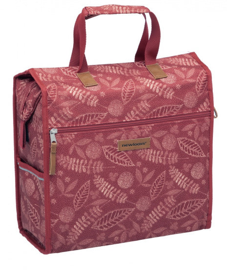 Fietstas New Looxs Lilly 18 liter 35 x 16 x 32 cm - forest red