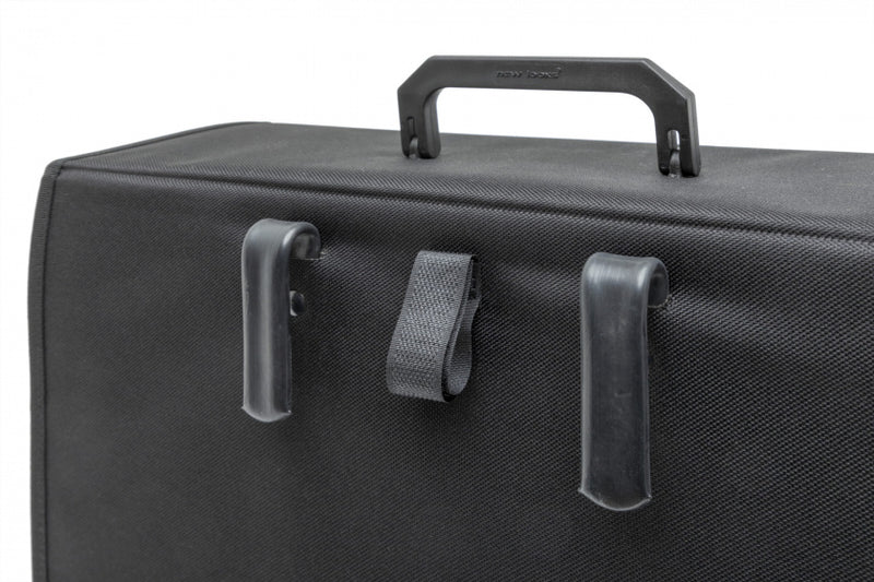 Fietstas New Looxs Single Pannier Bag 2 locks 20 liter 41 x 30 x 16 cm - zwart