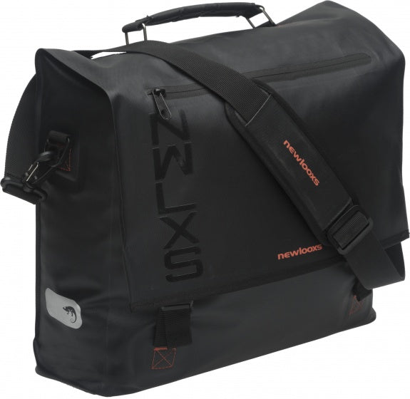 Fietstas New Looxs Varo Messenger 15 liter 39 x 30 x 13 cm - zwart