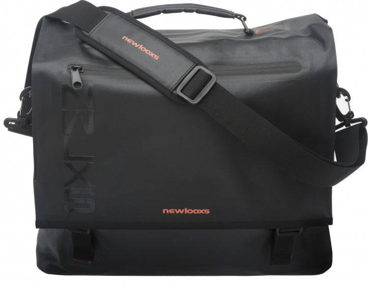 Fietstas New Looxs Varo Messenger 15 liter 39 x 30 x 13 cm - zwart