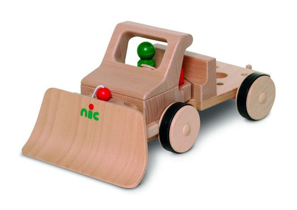 dozerblad zonder voertuig 21 cm blank hout