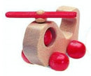 helikopter 15 cm blank hout