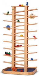 knikkerbaan Multitrack met 14 accessoires 125 cm multicolor