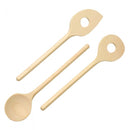 kookset 16 x 4 cm blank hout 3-delig