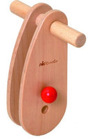 loopwagen uitbreiding CombiCar stuur hout bruin