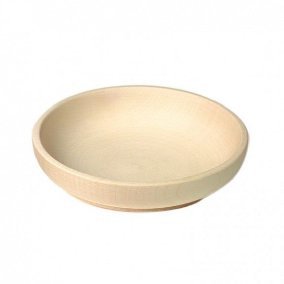 ronde schaal 12 cm blank hout