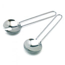 saladebestek 17 x 7 cm blank staal