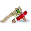 super-tol 9 cm rood hout