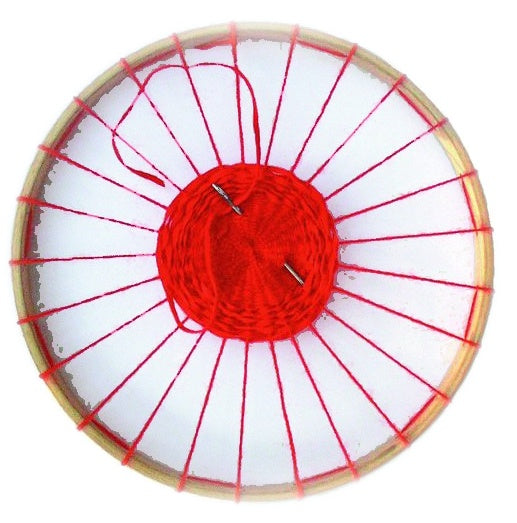weefraam rond 22 cm