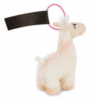 knuffelhanger Lama Flokatina junior 12 cm polyester beige