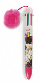 kleurenpen Rainbow Yin & Yang junior 14 cm zwart