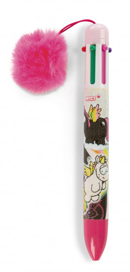kleurenpen Rainbow Yin & Yang junior 14 cm zwart
