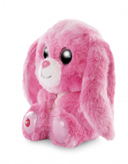 knuffel Glubschis konijn junior 15 cm pluche roze
