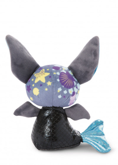 Nici Glubschis Pluchen Knuffel Vleermuis Zeemeermin Laguna-Lu, 15cm