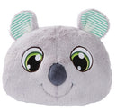 knuffelkoala Kappy 30 x 25 cm pluche grijs
