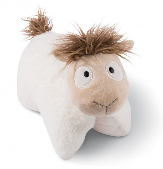 knuffelkussen Baby Floffi junior 34,5 cm polyester beige