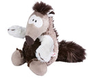 knuffel miereneter Anita junior 20 cm pluche bruin/wit