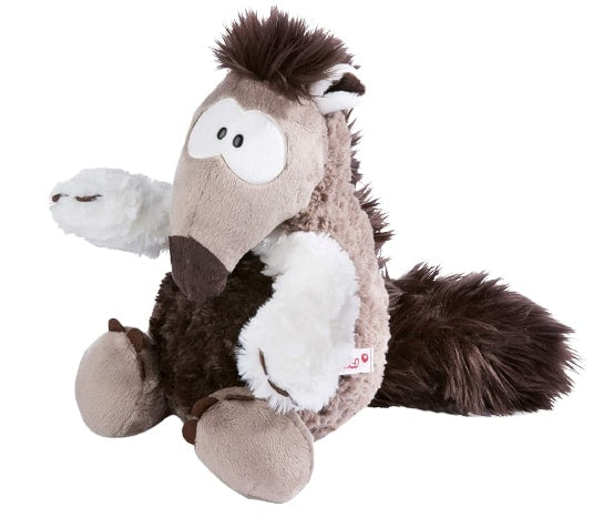 knuffel miereneter Anita junior 25 cm pluche bruin/wit