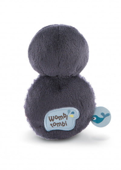 knuffel Watschili pinguïn 12 cm pluche zwart/wit