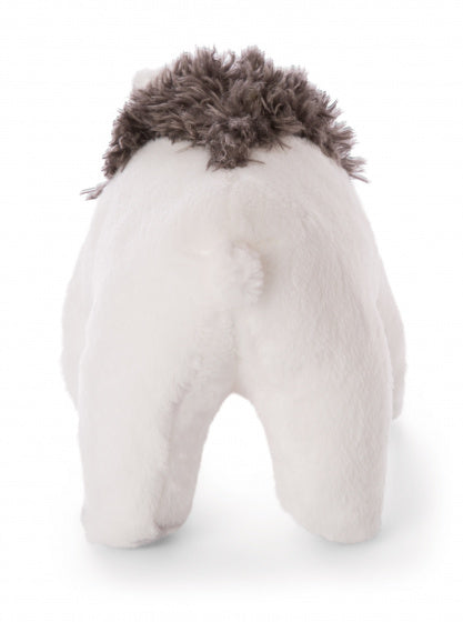 knuffel sabeltandijsbeer staand junior 16 cm pluche wit