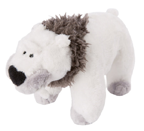 knuffel sabeltandijsbeer staand junior 31 cm pluche wit