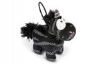 knuffel Starlight Mystery junior 10 cm pluche zwart/zilver