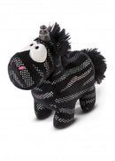 knuffel Starlight Mystery junior 45 cm pluche zwart/zilver