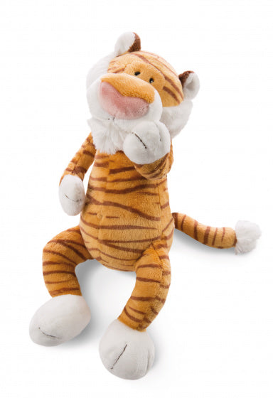 knuffel Tiger-Lilly junior 105 cm pluche/polyester bruin