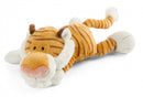 knuffel Tiger-Lilly junior 30 cm pluche/polyester bruin/wit