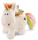 knuffel Unicorn Yang 34 x 32 cm pluche/polyester wit