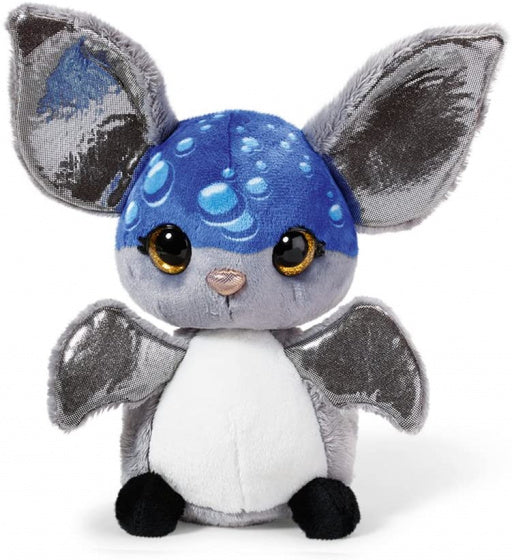 knuffel vleermuis junior 22 cm pluche donkergrijs