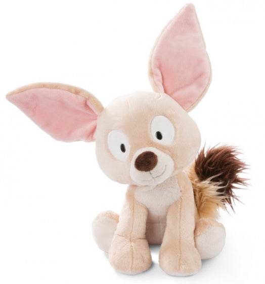 knuffeldier Fehmi junior 50 cm pluche beige/roze
