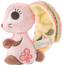 knuffeldier konijn 2D Hopsalie 18 cm pluche roze
