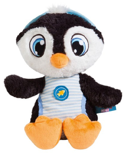 knuffeldier Penguin Koosy 22 cm pluche zwart