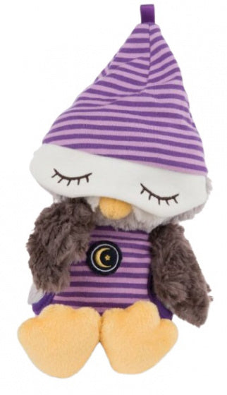 knuffeldier uil Olafina 22 cm pluche paars
