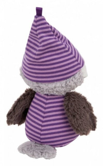 knuffeldier uil Olafina 22 cm pluche paars