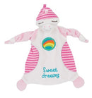 knuffeldoekje eenhoorn Fyala 28 x 24 cm polyester roze