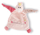 knuffeldoekje Unicorn Stupsi 25 x 25 x 7,5 cm pluche roze