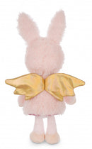 knuffelkonijn La La Bunnie junior 30 cm pluche roze/goud