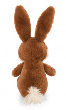 knuffelkonijn Poline 20 cm pluche/polyester bruin