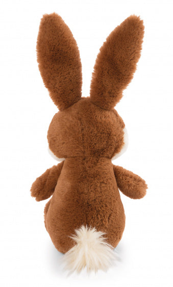 knuffelkonijn Poline 20 cm pluche/polyester bruin